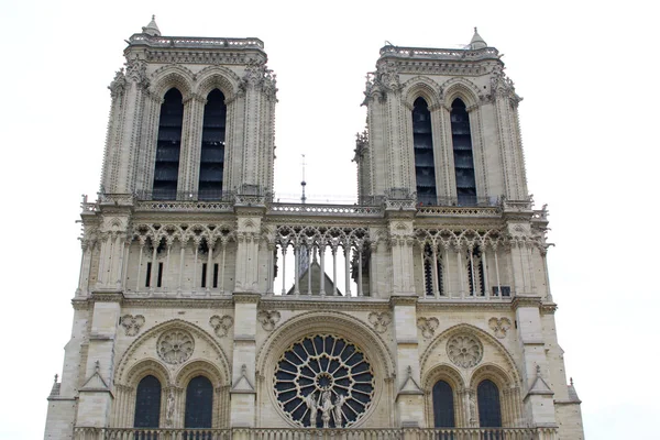 Notre Dame Kathedrale in Paris, Frankreich — Stockfoto