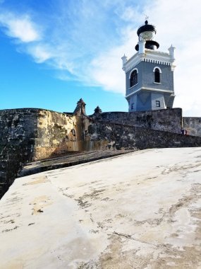 el morro Kalesi, eski san juan, puerto rico.