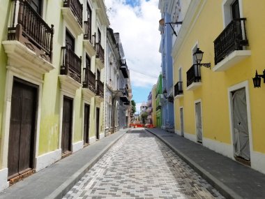 Eski Şehir San Juan, Puerto Rico.