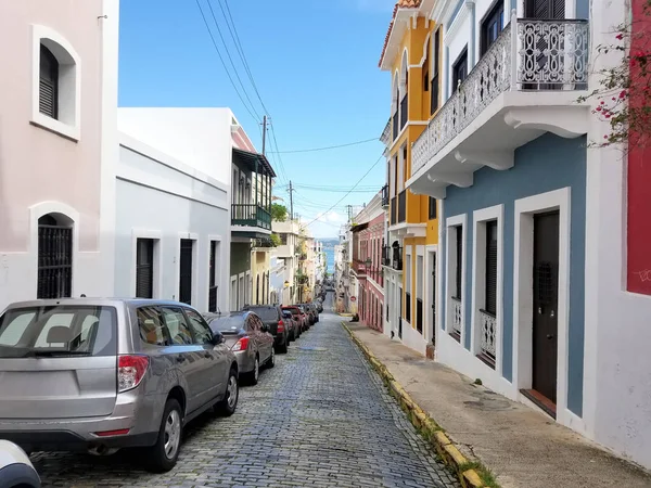 Altstadt san juan, puerto rico. — Stockfoto