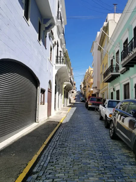 Oude stad San Juan, Puerto Rico. — Stockfoto