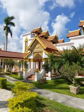 Miami, Florida, Kasım 2017: Wat Buddharangsi Miami Therava