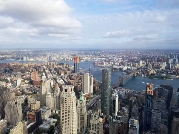 New York City. schöne Luftaufnahme von Manhattan. New York City — Stockfoto