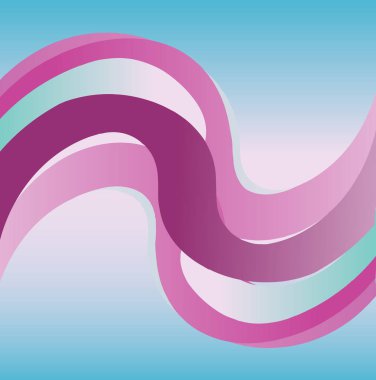 yumuşak renkler dalgalı çizgiler arka plan. İllüstrasyon