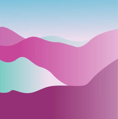 Dalgalı arka plan. Dinamik Effect.Vector illüstrasyon.