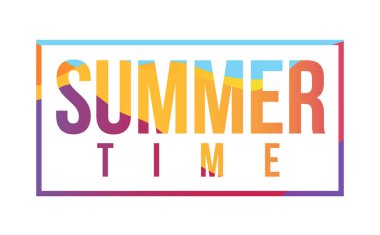 Yaz parlak renk işareti.