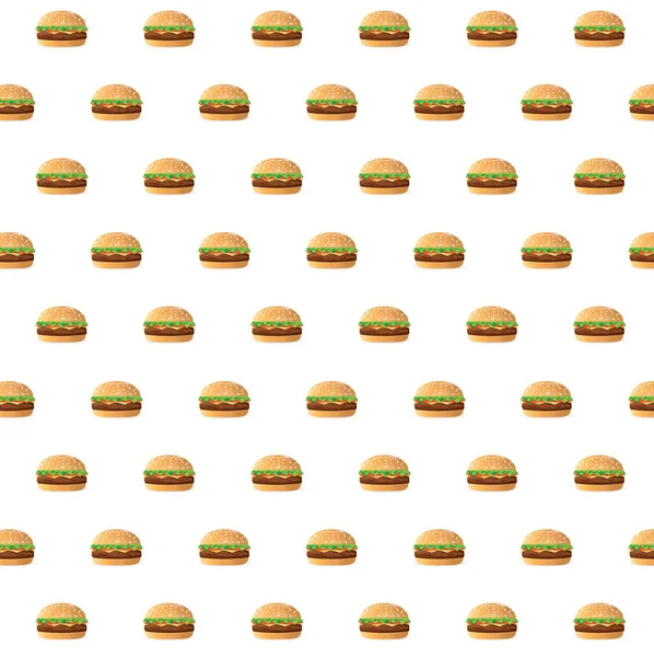 fast food cheeseburgers pattern illustration design