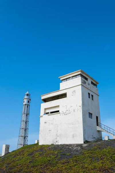 Trafalgar's lighthouse in Cadiz — Stock Photo, Image