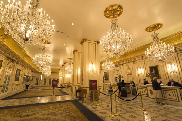 Las Vegas Σεπτεμβριου Γραφείο Εγγραφών Στο Ξενοδοχείο Paris Hotel Στο — Φωτογραφία Αρχείου