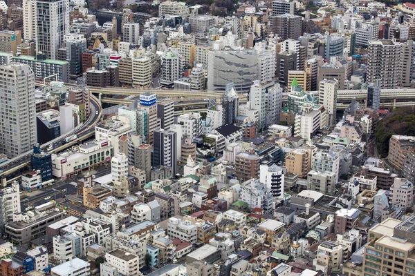 Tokio Japan Dec Letecký Pohled Tokio Japonsko 2013 — Stock fotografie