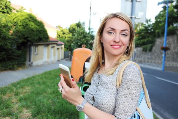 Smartphone ile çekim kadın