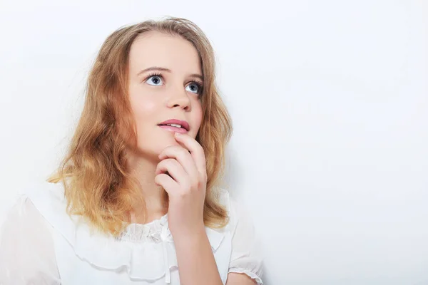 Young pensive girl — Stock Photo, Image