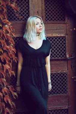 güzel sarışın kadın modeli