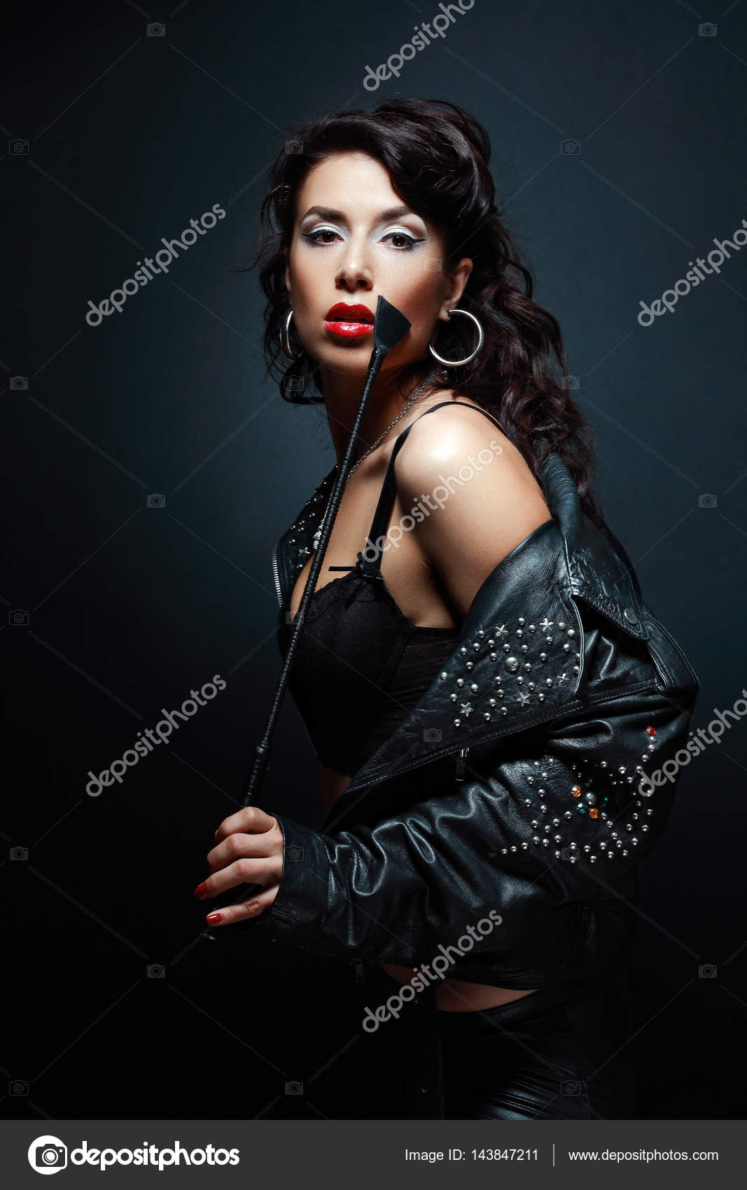 Images Of Linda Bareham Holding A Whip