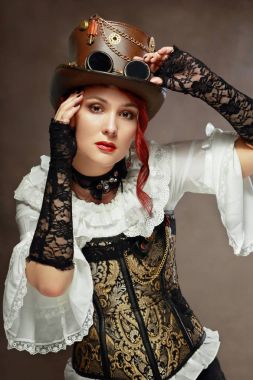 güzel steampunk kız