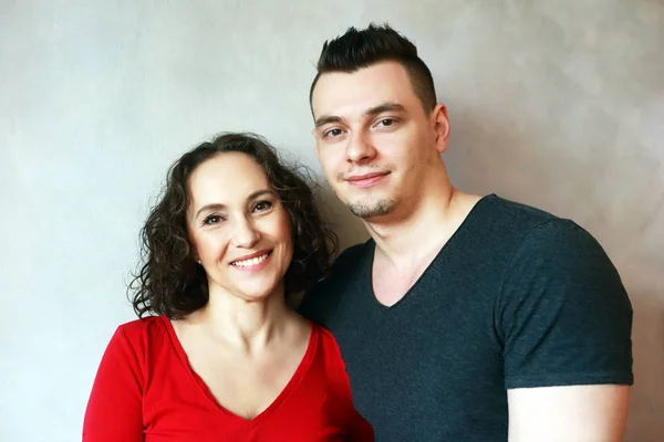 Frau mit ihrem Sohn — Stockfoto