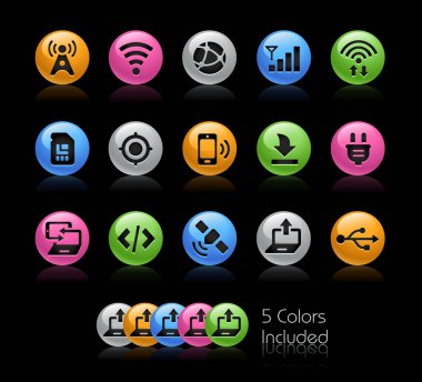 Bağlantı simgeleri - Gelcolor serisi