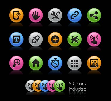 Sistem simgeleri arabirimi - Gelcolor serisi