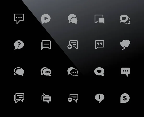 Iconos Burbuja 32Px Series Iconos Vectores Ajustados Para Trabajar Una — Archivo Imágenes Vectoriales