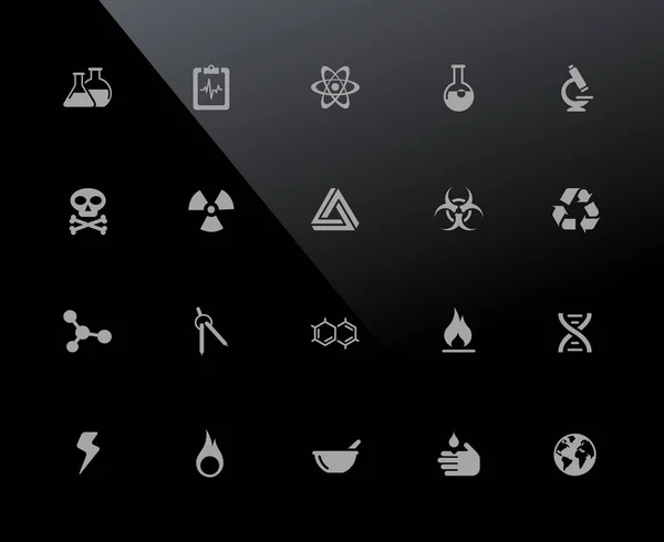 Science Icons 32Px Serie Vektorsymbole Angepasst Einem Pixel Raster Arbeiten — Stockvektor