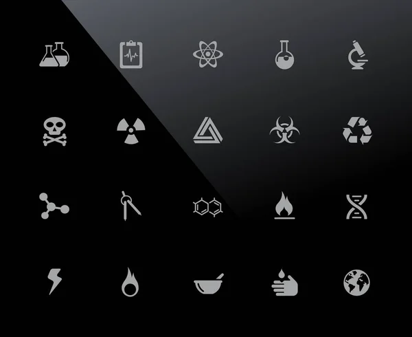 Science Icons 32Px Series Icone Vettoriali Regolate Funzionare Una Griglia — Vettoriale Stock