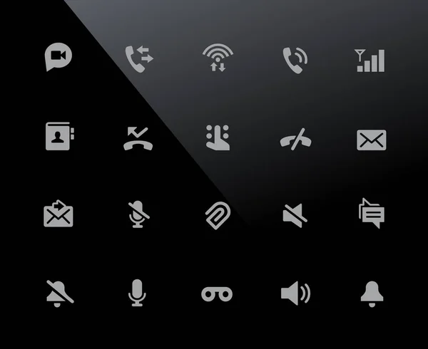 Web Mobile Icons 32Px Series Vector Icons Adjusted Work Pixel — Stockvector