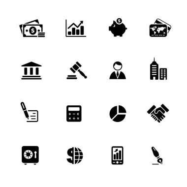 Business & Finance Web Simgeleri / / Black Serileri - Web veya ortam projeleriniz için vektör siyah simgeleri.