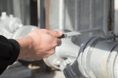 gaz boru hattı dokunun