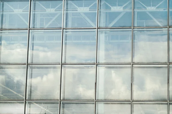 La texture des fenêtres en verre — Photo