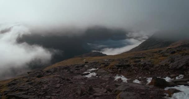 Spektakularne Wideo Kerry Gór Dowcipne Chmury Cienie Irlandia — Wideo stockowe