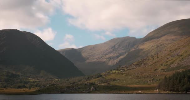 Scenisk Och Pittoresk Time Lapse Video Kerry Berg Irland — Stockvideo