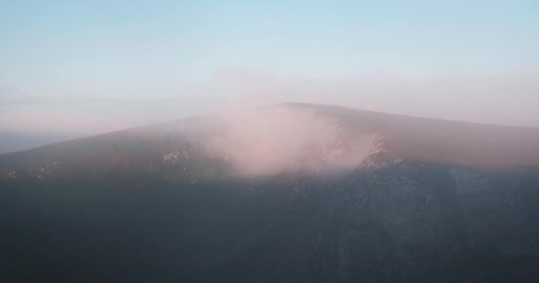 Сценарий Time Lapse Видео Низких Гор Ирландия — стоковое видео