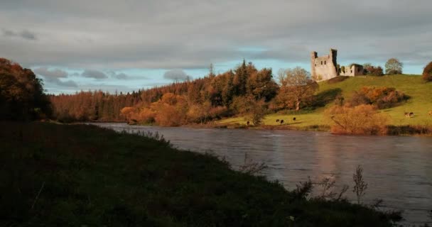 Pittoresque Time Lapse Boyne River Valley Meath Irlande — Video