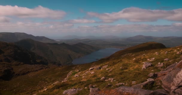 Spectacular Time Lapse Kerry Mountains Ireland — Stock Video