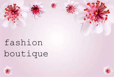 Pembe kiraz çiçeği sakura Japon tarzı çiçeklenir