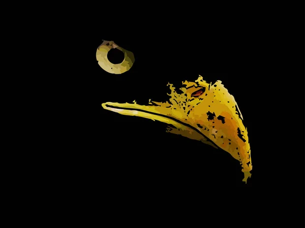 사악한 프레데터는 독수리는 미국의 상징. — 스톡 벡터