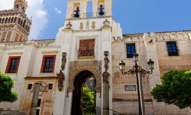 Tarihi binaları ve anıtlar, Seville, İspanya. Catedral de Santa Maria de la Sede.