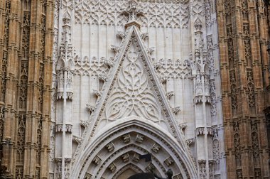 Tarihi binaları ve anıtlar, Seville, İspanya. Catedral de Santa Maria de la Sede.