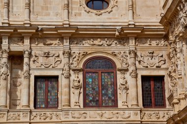 Tarihi binaları ve anıtlar, Seville, İspanya. Ayuntamiento de Sevilla