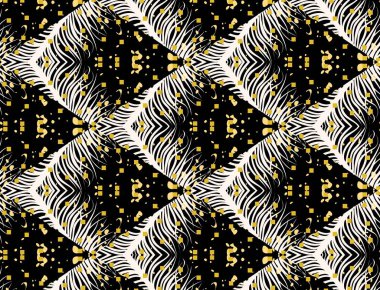 Kar taneleriyle klasik soğuk geometrik desen. Buz topları ve yıldızlar