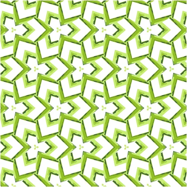 Abstract green geometric spring background. Elegant background green lines — Stock Vector