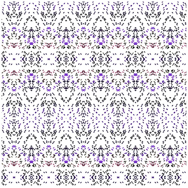 Fondo de resorte geométrico lila y púrpura abstracto. fondo romántico líneas azules — Vector de stock