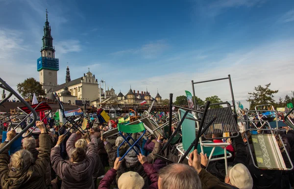 Czestochowa, Polsko - 15 října 2016: United pokání, all-da — Stock fotografie