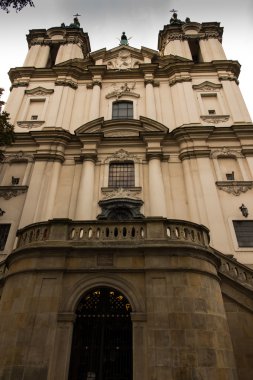 Krakow, Polonya, Barok tarzı Rock kiliseyle Pauline 