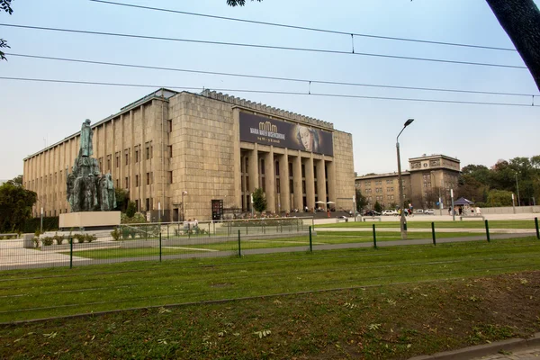 Krakau, Polen - 2. Oktober 2016: Bau des Nationalmuseums i — Stockfoto