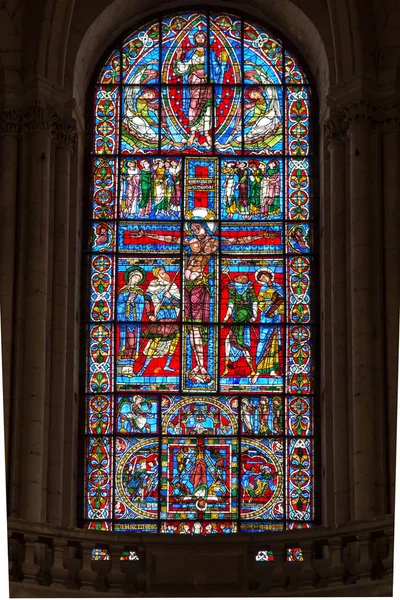 Poitiers, Frankreich - 12. September 2016: die antike Kathedrale chu — Stockfoto