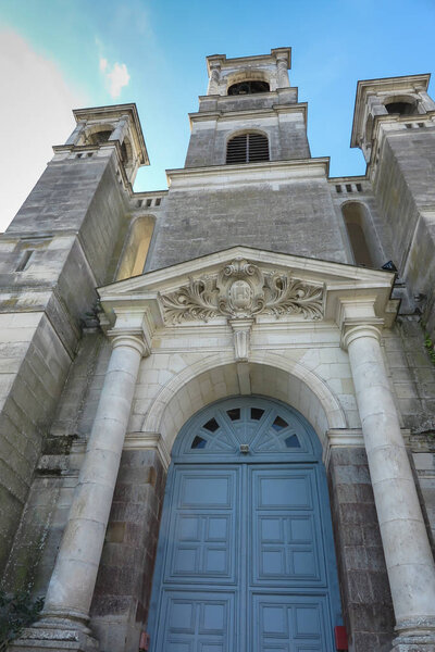 Parish Church in Montfort-sur-Meu in France, the birthplace of S