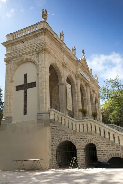 Vía Crucis y Calvario construidos años atrás por San Luis Montfo —  Fotos de Stock