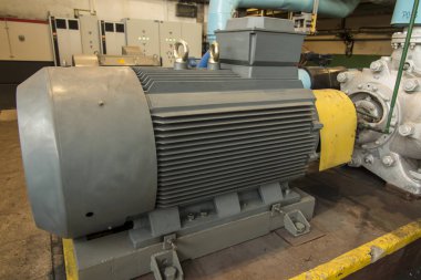 çeşitli su pompaları elektrik motorları ile