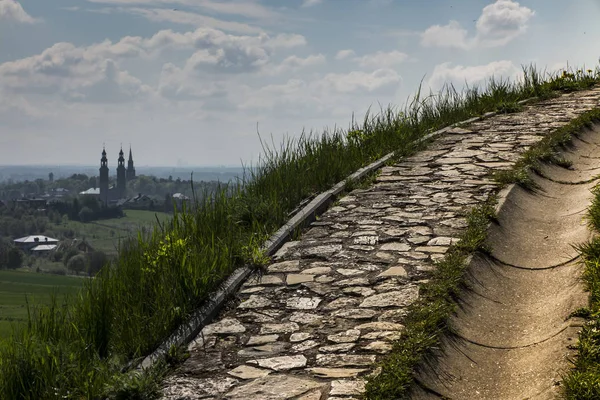 Basilica of Our Lady of Justice and Social Love in Piekary Slask — Stock Photo, Image